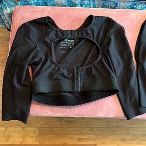 Marena Recovery OPEN BUST VEST - 3/4 LENGTH SLEEVES - STYLE NO. FVOM